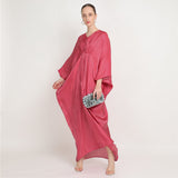 Women Caftan V Neck Abaya