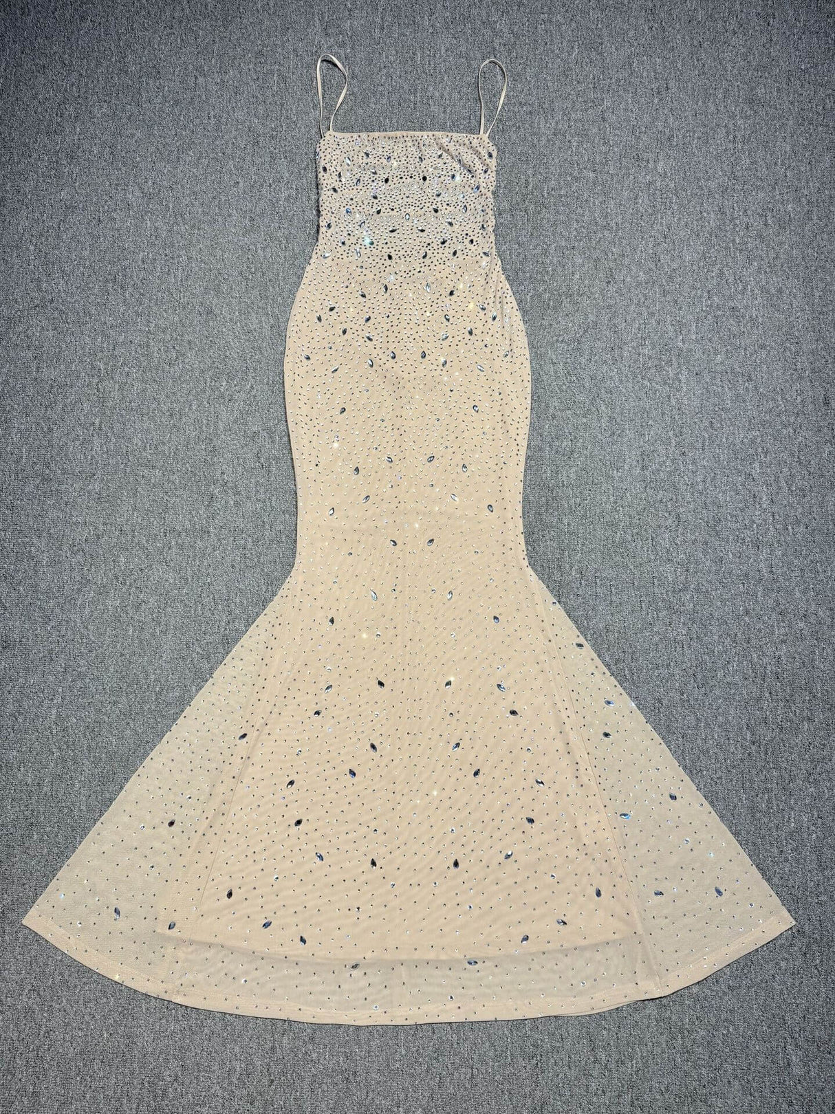 Aurohaya Mystère Sparkling Strapless Maxi Dress