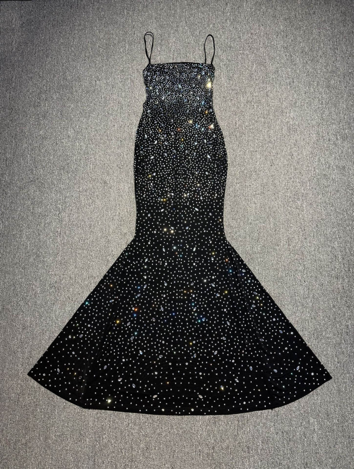 Aurohaya Mystère Sparkling Strapless Maxi Dress