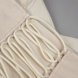 Justine Strapless Tiered Maxi Dress