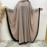 Chiffon Batwing Sleeves Abayas
