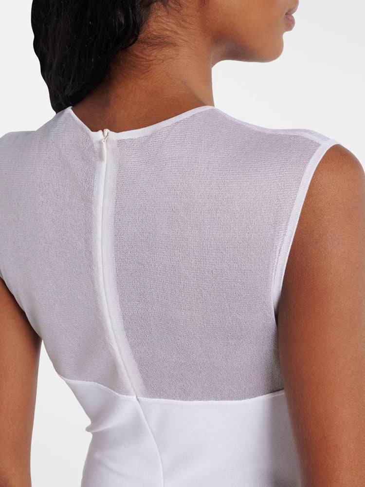 Aurohaya Louise Halter Maxi Dress