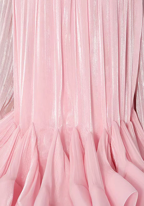 Ruffle Dress Pink