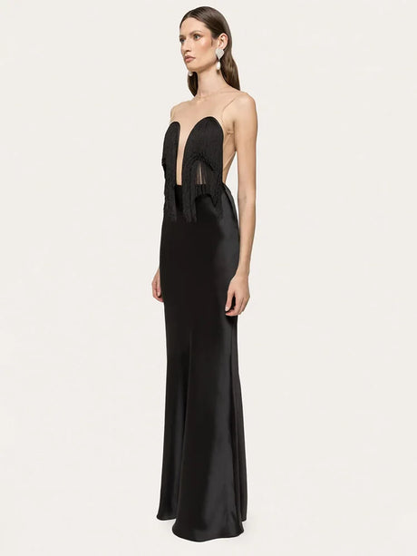 Aurohaya Marina Strapless Maxi Dress