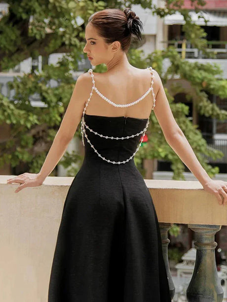 Aurohaya Claribel Strapless Midi Dress