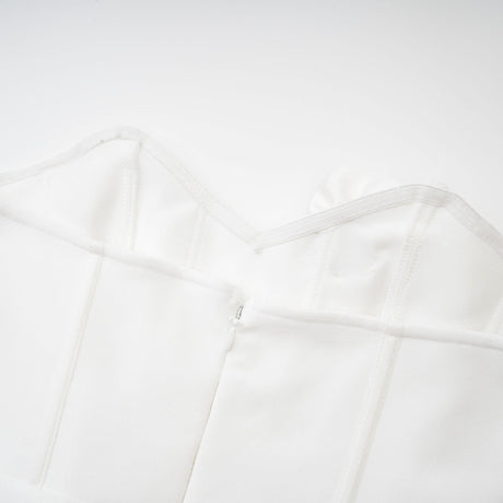 Aurohaya Geneviève off-shoulder floral dress