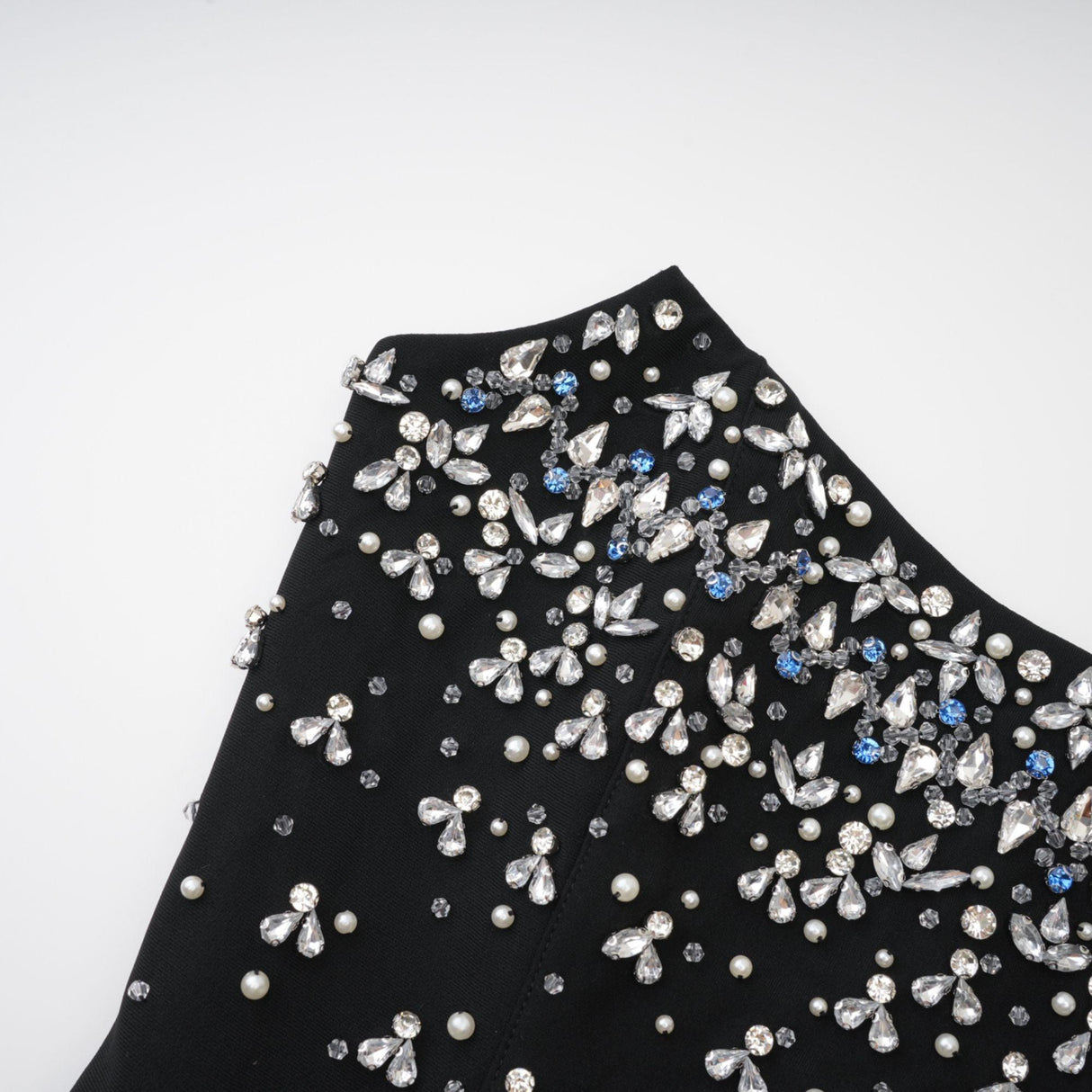 Aurohaya Melisande black embellished maxi dress