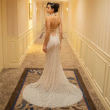 Aurohaya Tatiana Halter Backless Maxi Dress