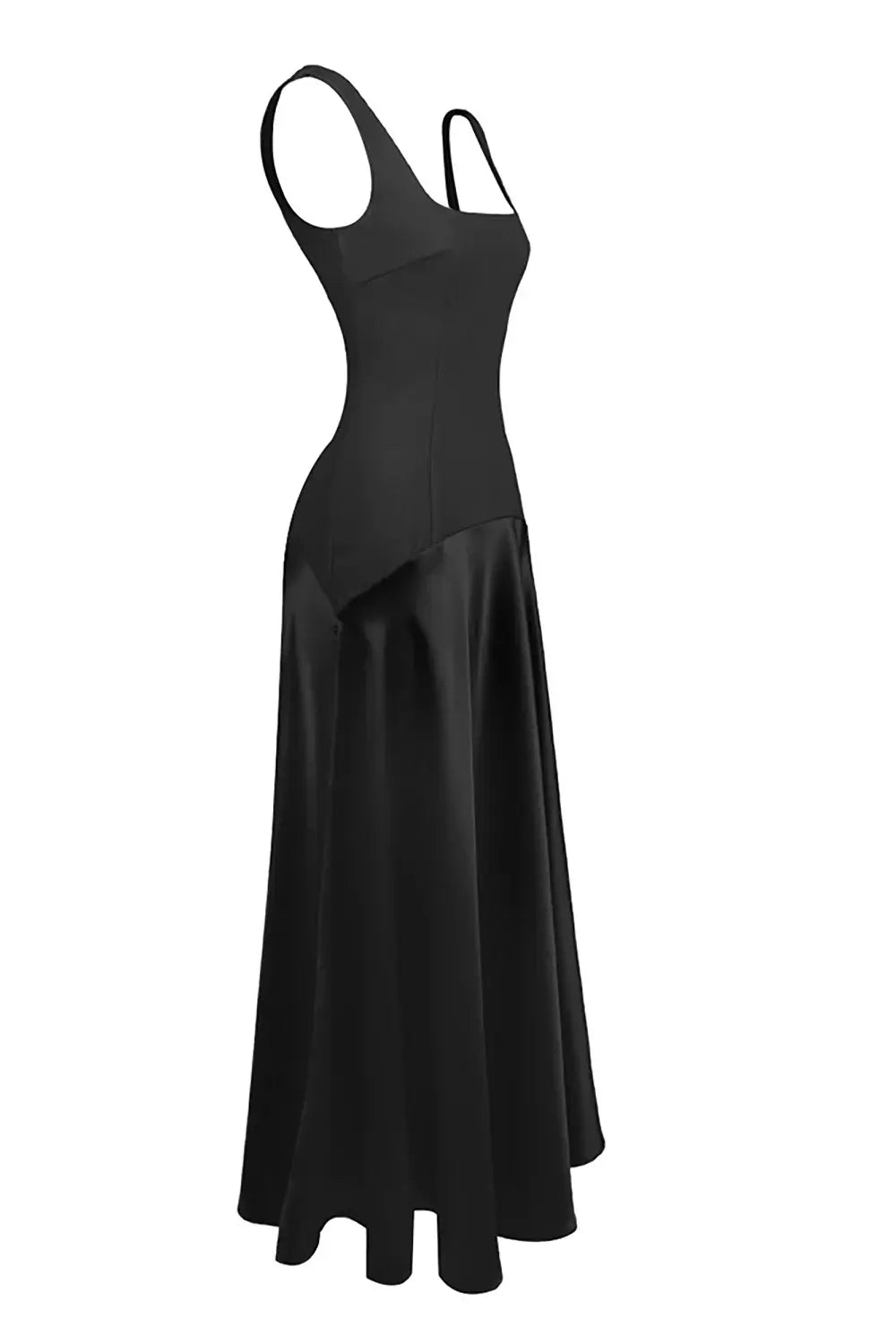 Aurohaya Zizanie Square Neck Sleeveless Maxi Dress