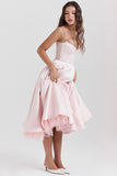Sexy slim fit waist Midi Dresses