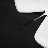 Deniece Black Off-The-Shoulder Mini Dress