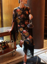 Aurohaya Rose Whisper Dress