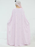 Cape Modest Maxi Dress