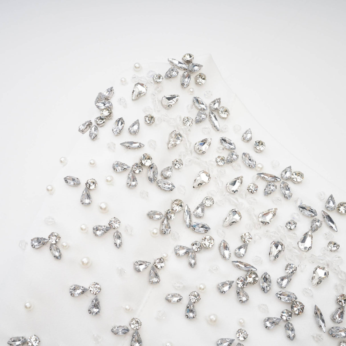 Aurohaya Melisande black embellished mini dress