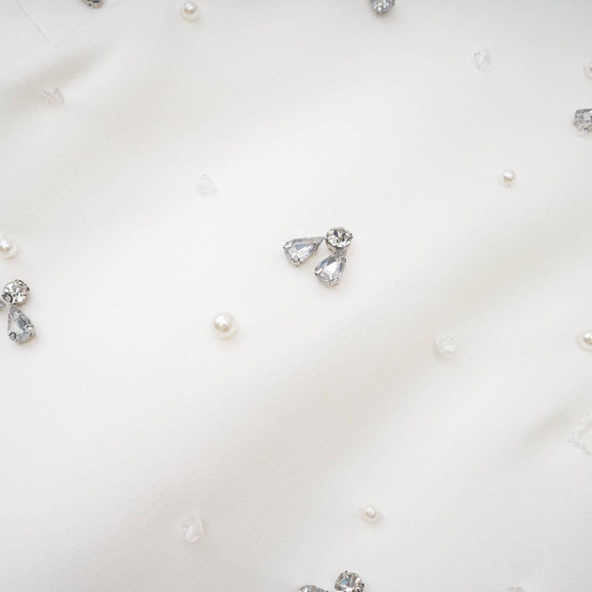 Aurohaya Melisande black embellished mini dress