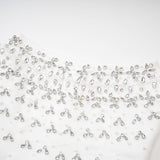 Melisande black embellished mini dress