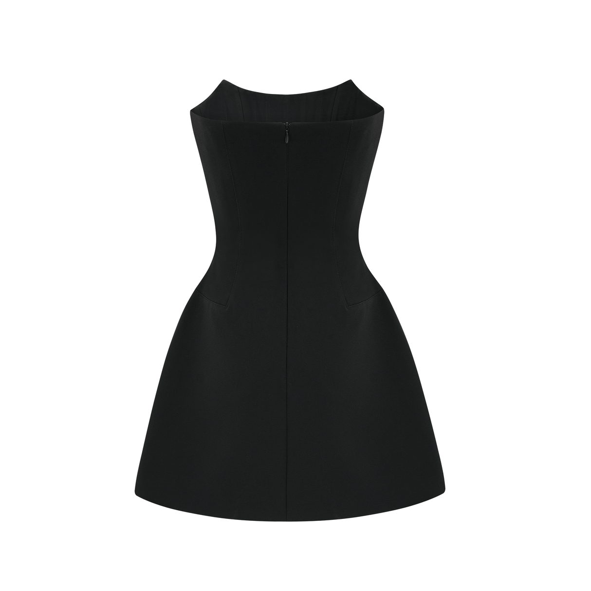 Aurohaya Melisande black embellished mini dress