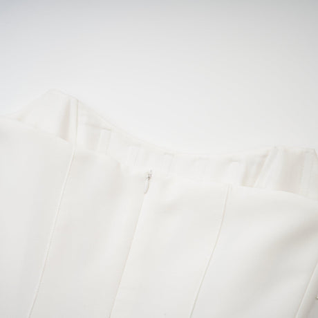 Aurohaya Melisande black embellished midi dress