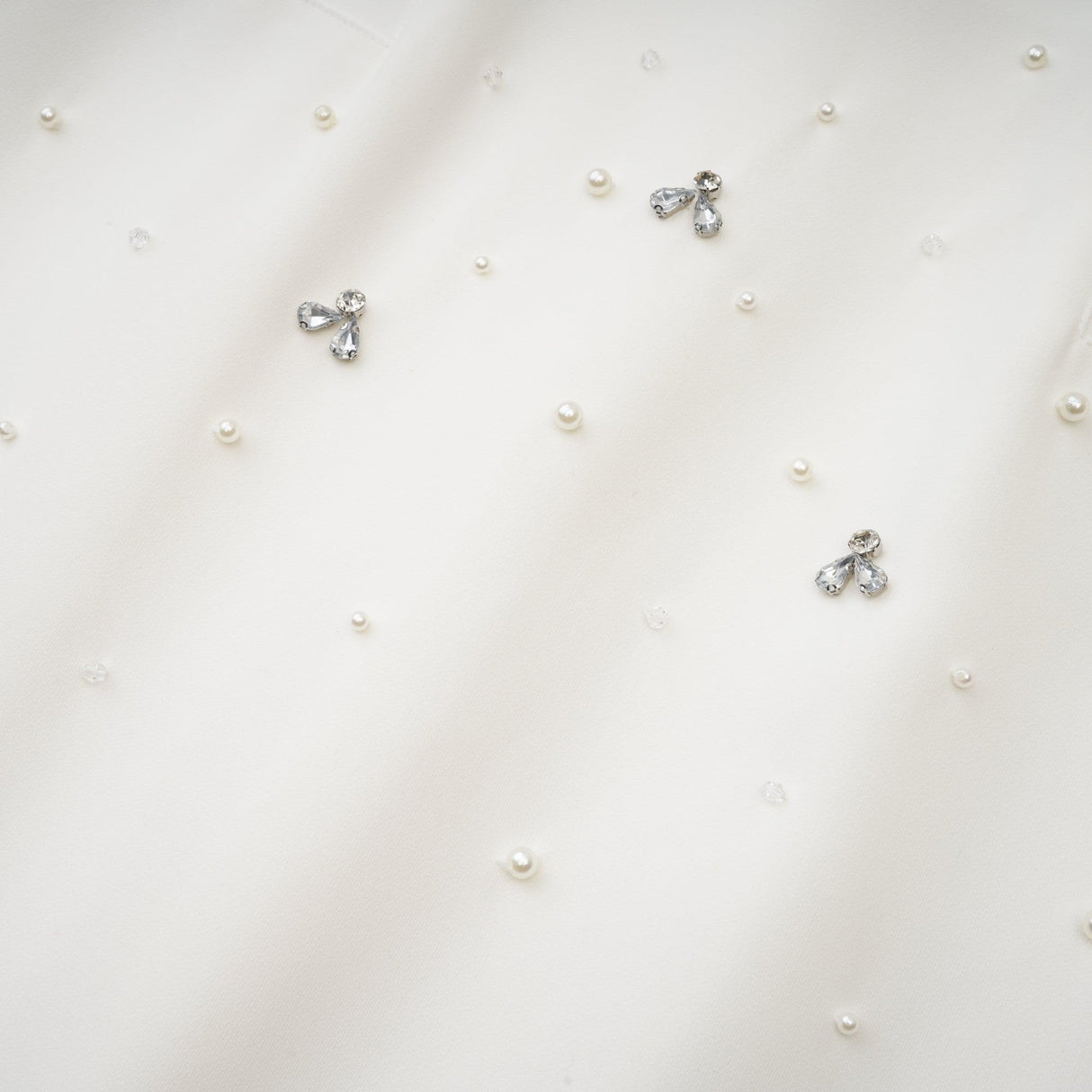 Aurohaya Melisande black embellished midi dress