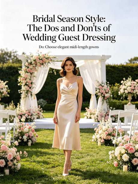 Bridal Season Style: The Dos and Don'ts of Wedding Guest Dressing