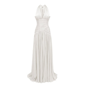 Aurohaya Uranie Gathered Maxi Dress
