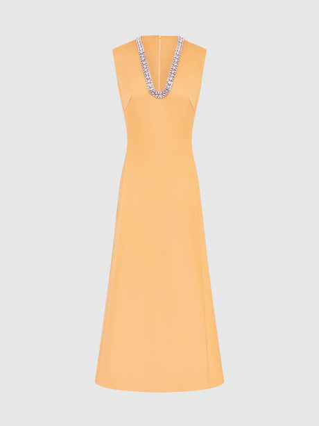 Aurohaya Sophisticated Sequin Embellished Maxi Dress