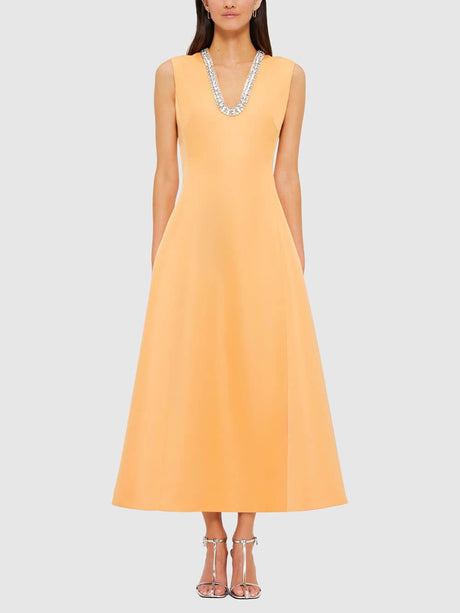 Aurohaya Sophisticated Sequin Embellished Maxi Dress