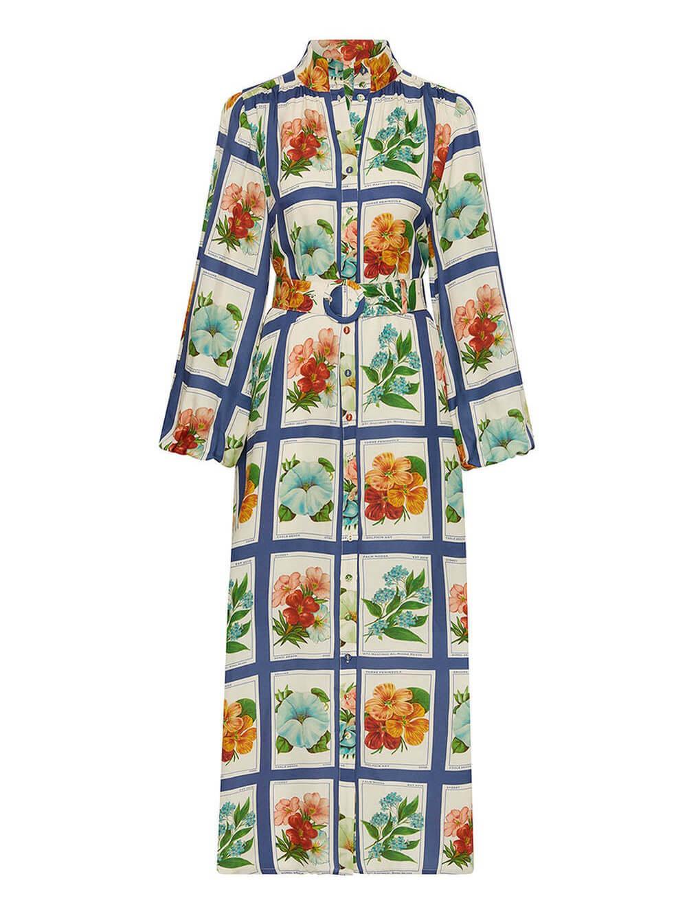 Aurohaya Casual Chic Linen Tie-Waist Maxi Dress