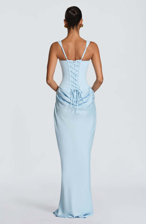Aurohaya Hortense Sleeveless Square Neck Maxi Dress