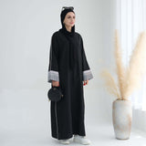 Splicing Elegant Abaya Dress for Women