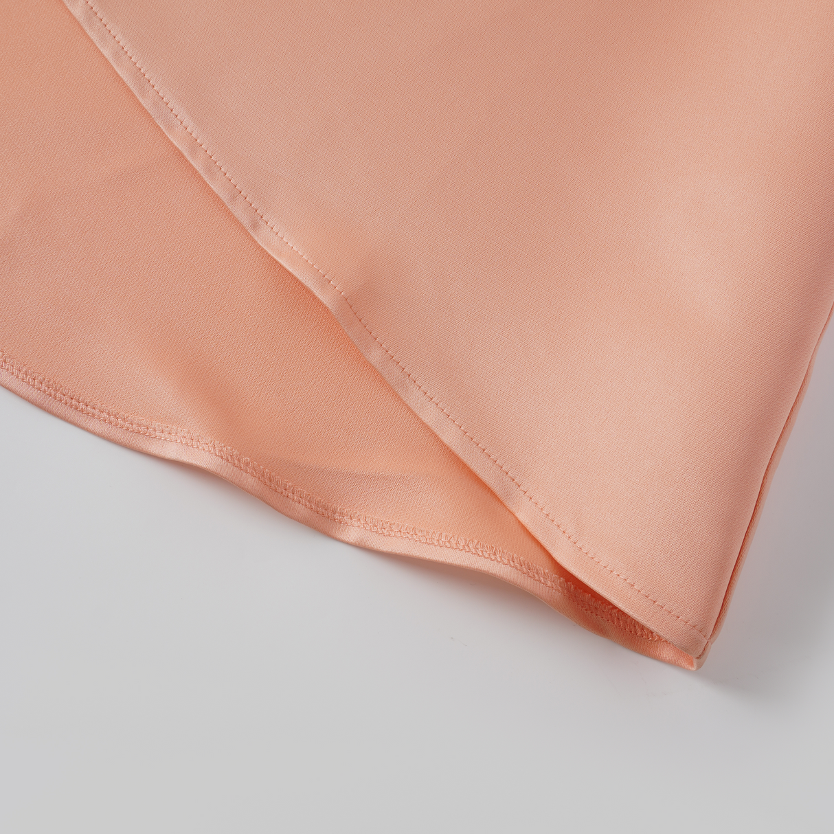 Aurohaya Aurélie Orange Halterneck Mermaid Maxi Dress