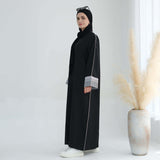 Splicing Elegant Abaya Dress for Women