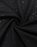 Chain Strap Glitter Bodycon Dress