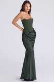 Vianne Off-Shoulder Corset Maxi Dress