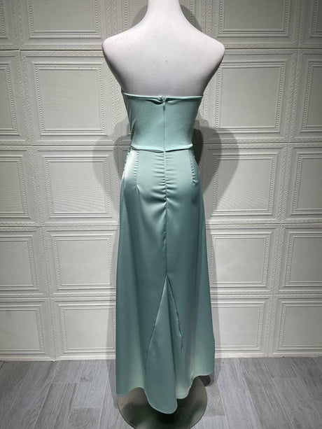 Aurohaya Vianne Off-Shoulder Corset Maxi Dress