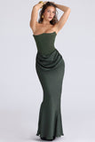Vianne Off-Shoulder Corset Maxi Dress