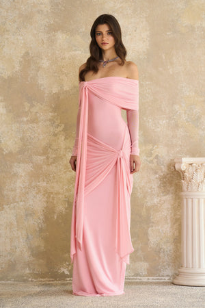 Aurohaya Juniper Blush Serenade Gown