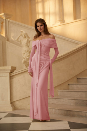 Aurohaya Juniper Blush Serenade Gown