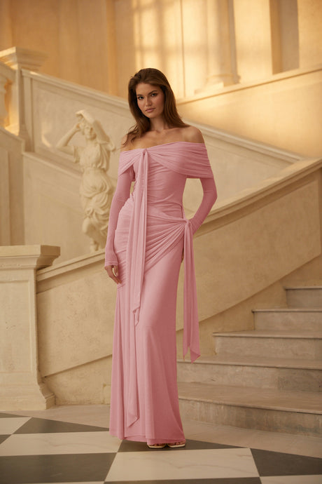 Aurohaya Juniper Blush Serenade Gown