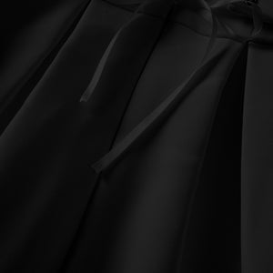 Aurohaya Inmaculada Black Boned Bodice Mini Blazer Dress