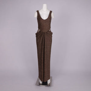 Aurohaya Juliette Sequin Cut Out Maxi Dress