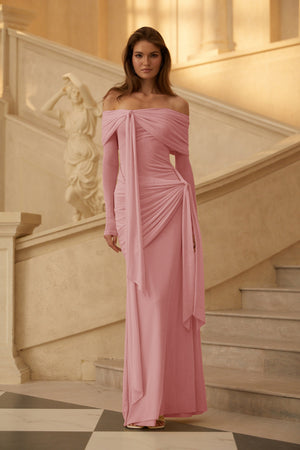 Aurohaya Juniper Blush Serenade Gown