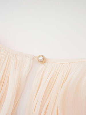 Aurohaya Amélie Fully Pleated Ruffled Mini Dress