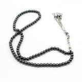 99 Black Gallstone Beads