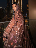 Floral Printed Open Abaya with Hijab 2-Piece Set