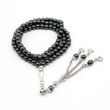 99 Black Gallstone Beads