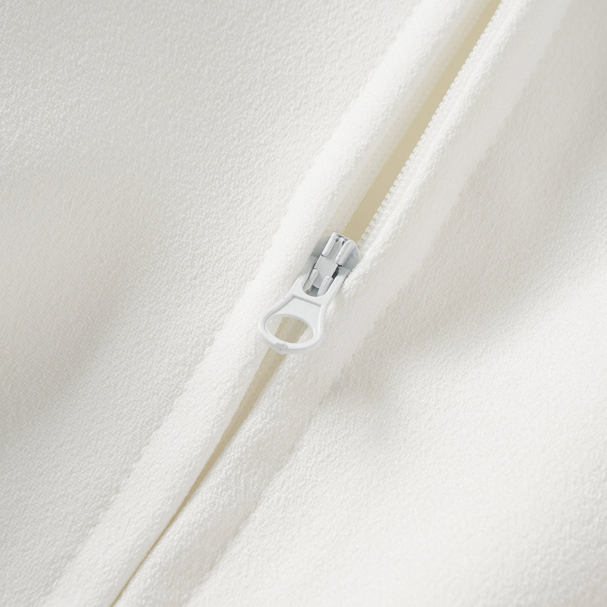 Aurohaya Ulla White Cross Over Bodycon Mini Dress
