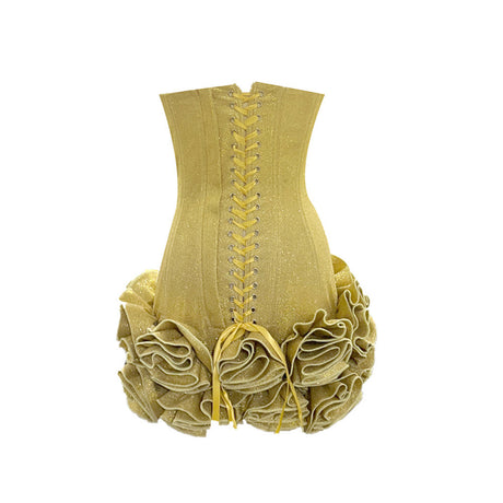 Aurohaya Isadora Strapless Corset Mini Dress