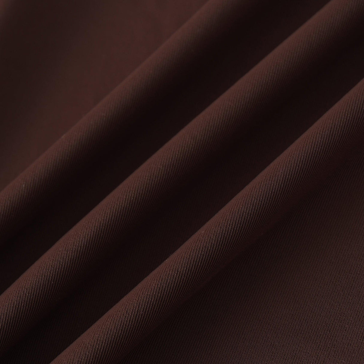 Aurohaya Charitina Brown Fitted Ruched Midi Dress