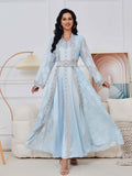 Fresh Lace Abaya 3 Piece Set